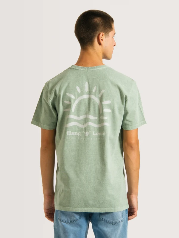 Camiseta Especial Hang Loose Suave Verde G / VERDE