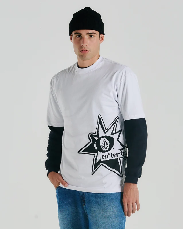 Camiseta Volcom V Ent Ostone Branca P / Branco