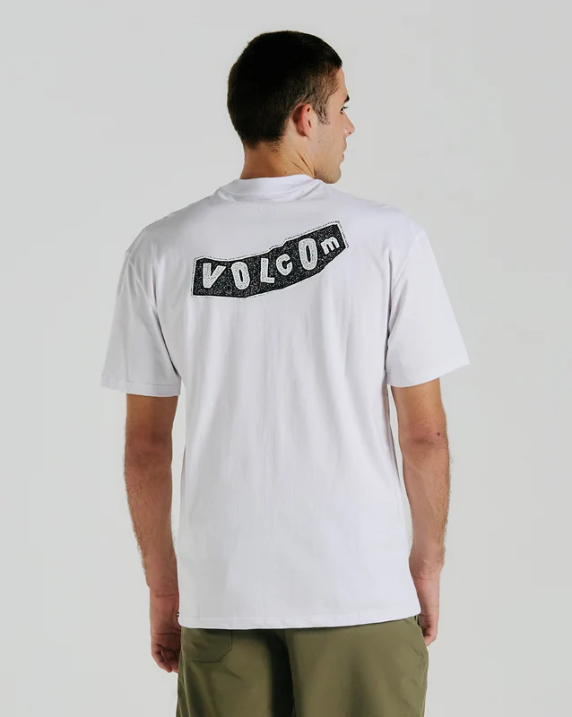 Camiseta Volcom Originator Branca P / Branco