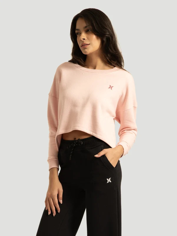 Moletom Careca Hurley Mini Icon Rosa P / Rosa