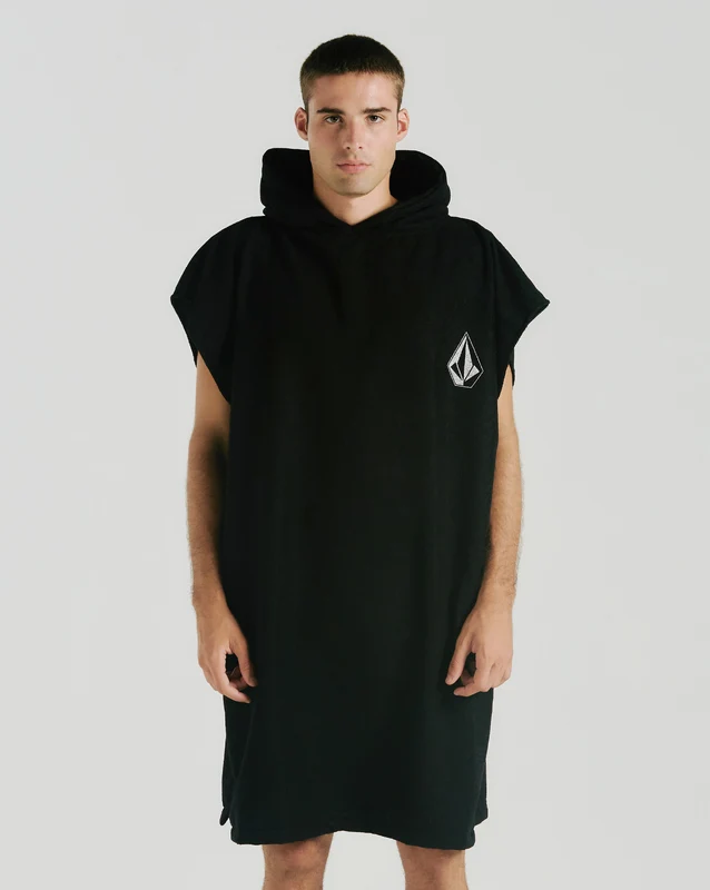 Poncho Volcom Iconic Preto UN / Preto