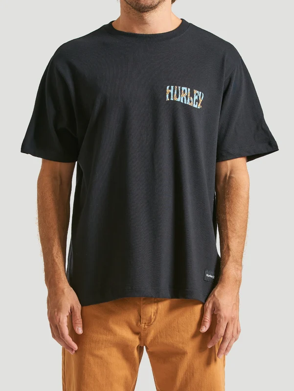 Camiseta Especial Hurley Woodstock Preto GG / Preto