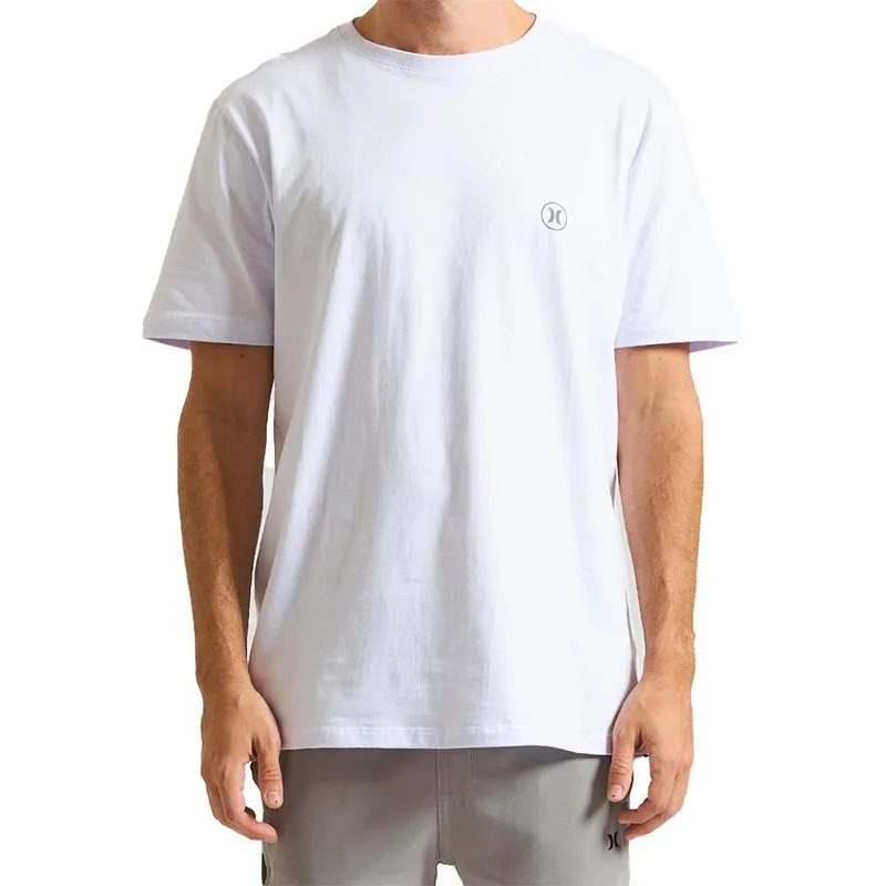 Camiseta Hurley Mini Circle Icon WT24 Masculina Branco P / branco