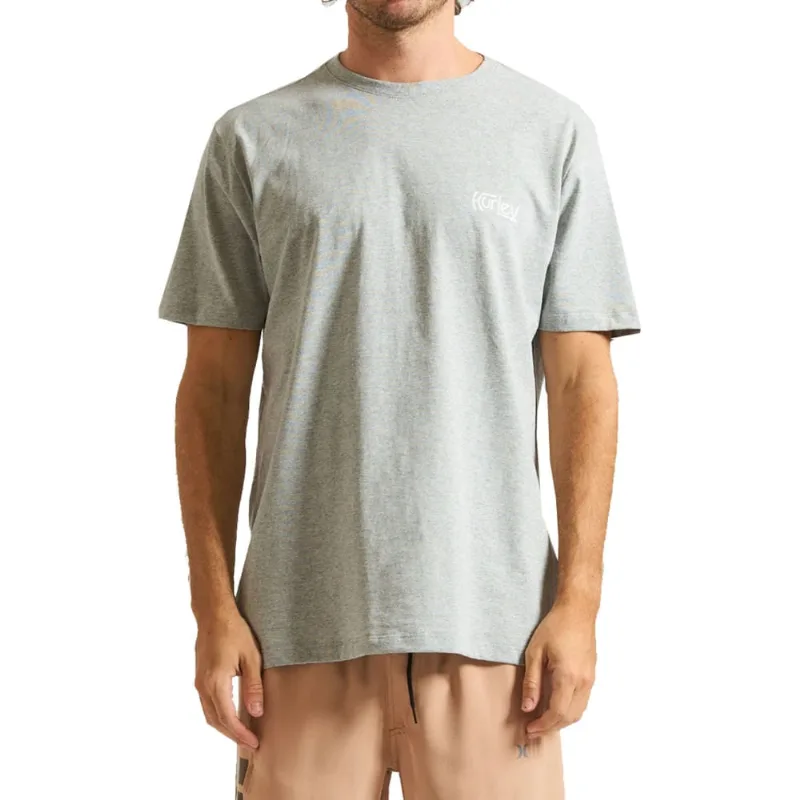 Camiseta Hurley Originals Hyts010555 Mescla Cinza
