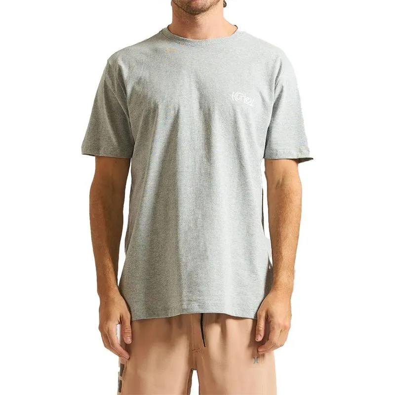 Camiseta Hurley Originals WT24 Masculina Mescla Cinza GG / cinza