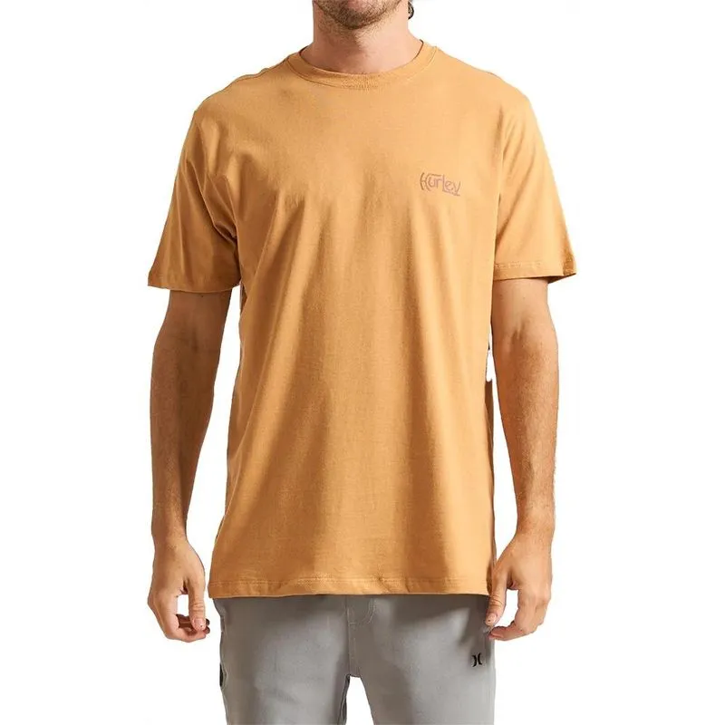 Camiseta Hurley Originals WT24 Masculina Mostarda GG / amarelo
