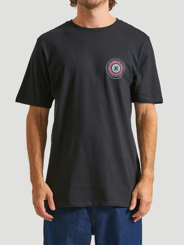 Camiseta Hurley Spiral Preto P / PRETO