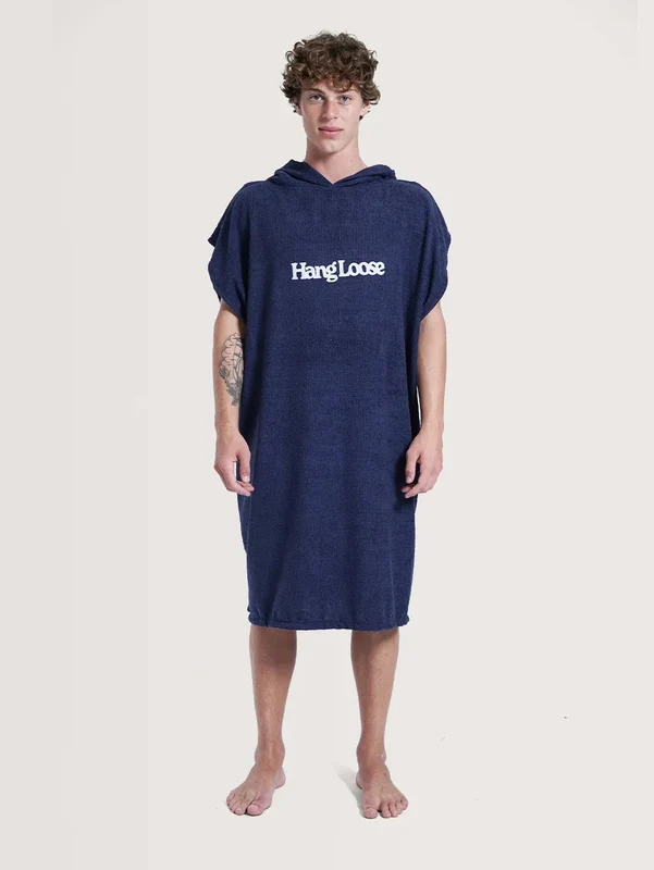 Poncho Surf Masculino Hang Loose Lanai Azul Marinho UN / MARINHO