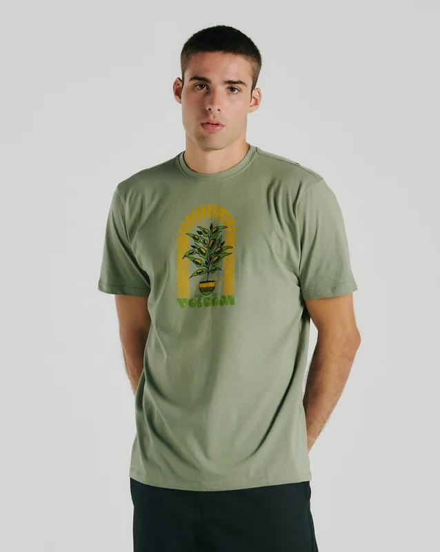 Camiseta Volcom Delights Verde M / Verde