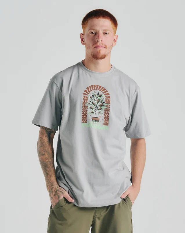 Camiseta Volcom Delights Cinza G / Cinza
