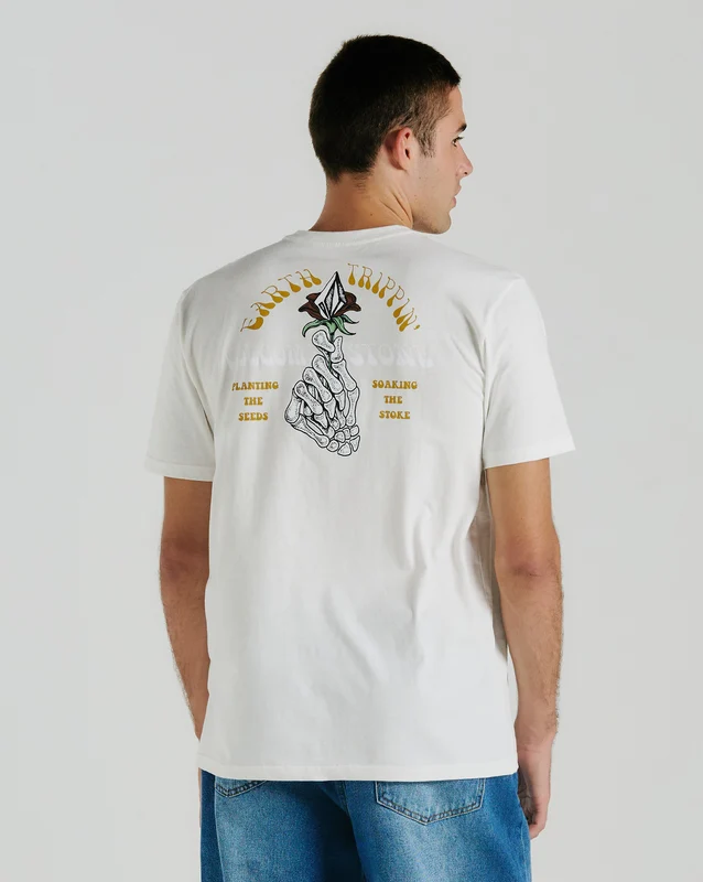 Camiseta Volcom Stoker Off White G / Off White