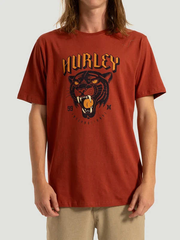 Camiseta Hurley Pantera Vermelho GG / Vermelho