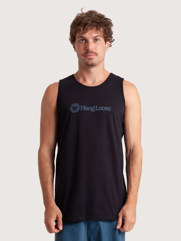 Regata Preta Hang Loose Typonew M / PRETO