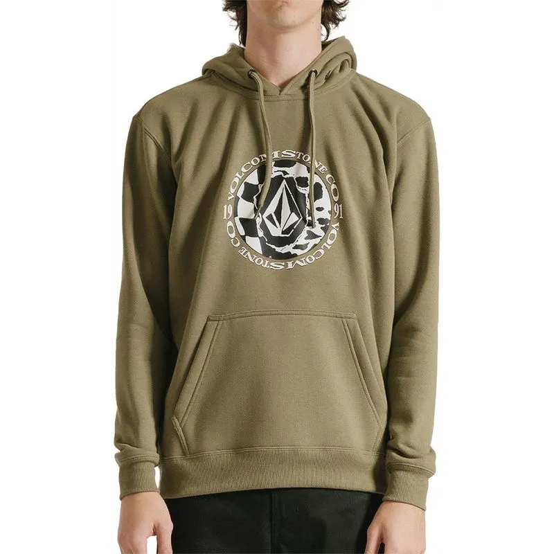 Moletom Volcom Canguru Black Friday WT24 Masculino Verde GG / verde