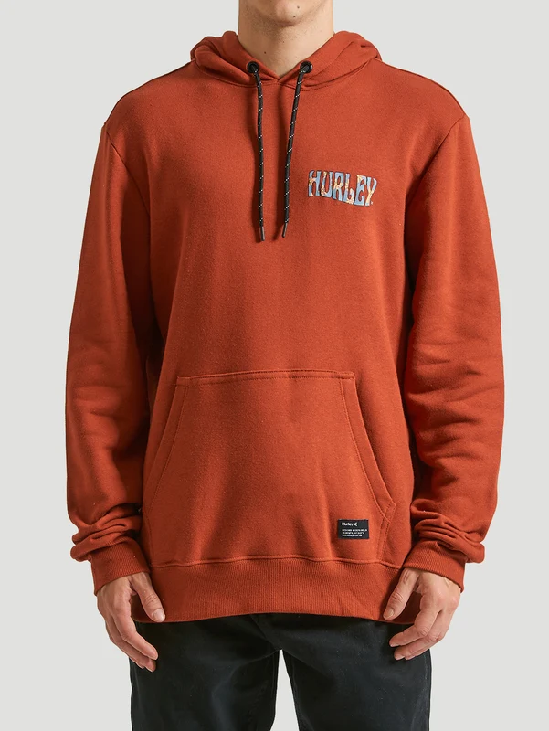 Moletom Canguru Hurley Woodstock Vermelho G / Vermelho