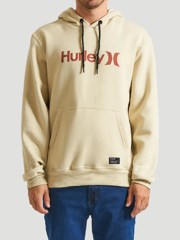 Moletom Canguru Hurley ONE&ONLY Areia P / Amarelo