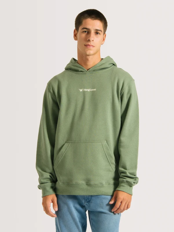 Moletom Canguru Hang Loose Brow G Verde P / VERDE