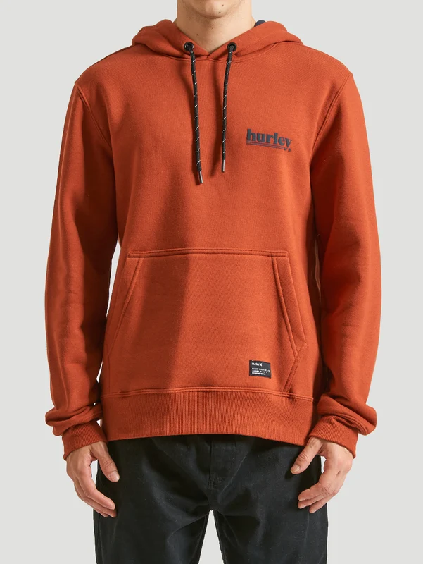 Moletom Canguru Vermelho Hurley Puff GG / Vermelho