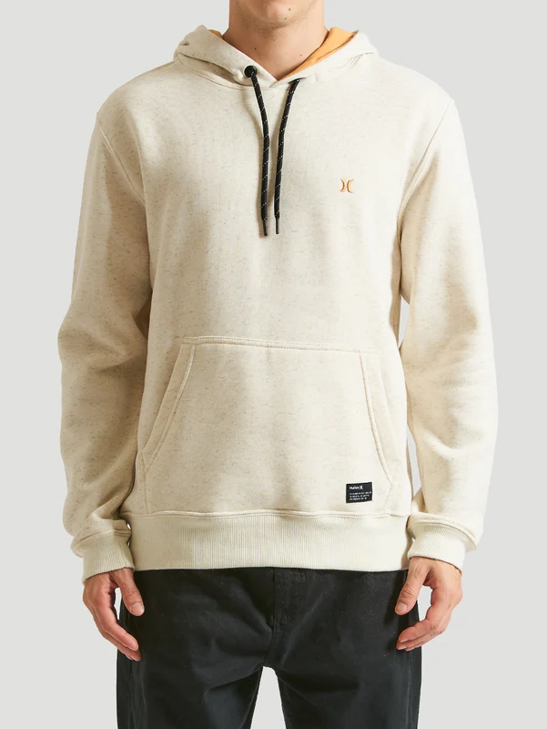 Moletom Canguru Hurley Desert Off White G / Off White