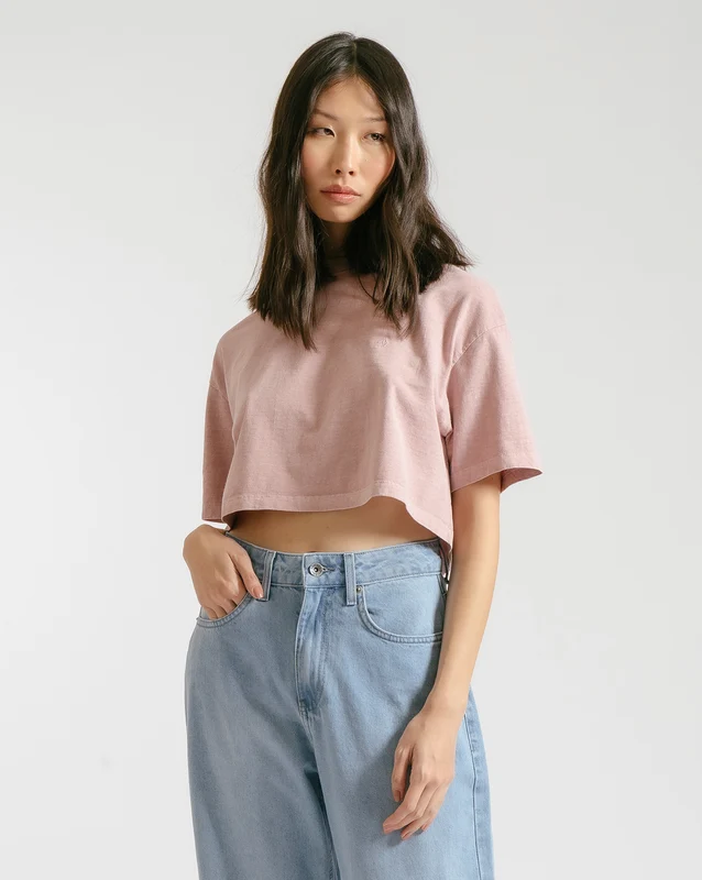 Camiseta Volcom Single Stone Rosa M / Rosa