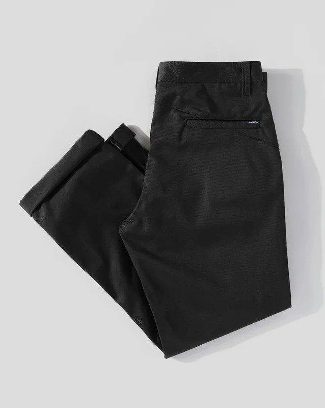 Calça Volcom Frickin Skate Chino Black 44 / Preto