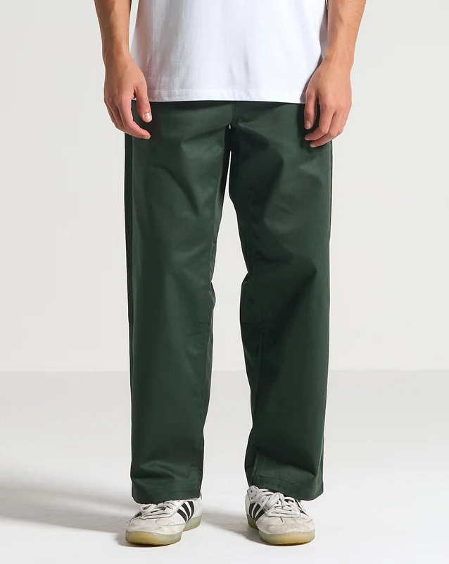 Calça Volcom Frickin Skate Chino Dark Forest 42 / Verde