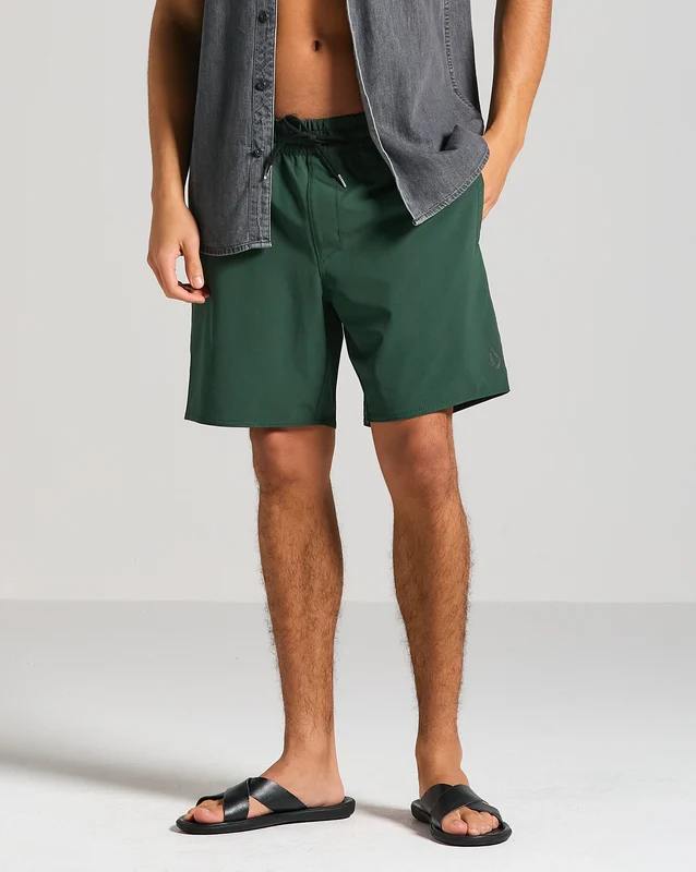 Bermuda Híbrida Volcom Nomoly Dark Forest GG / VERDE