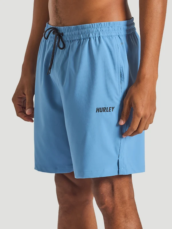 Short Azul Claro Hurley 7 H2O-DRI Trek M / Azul