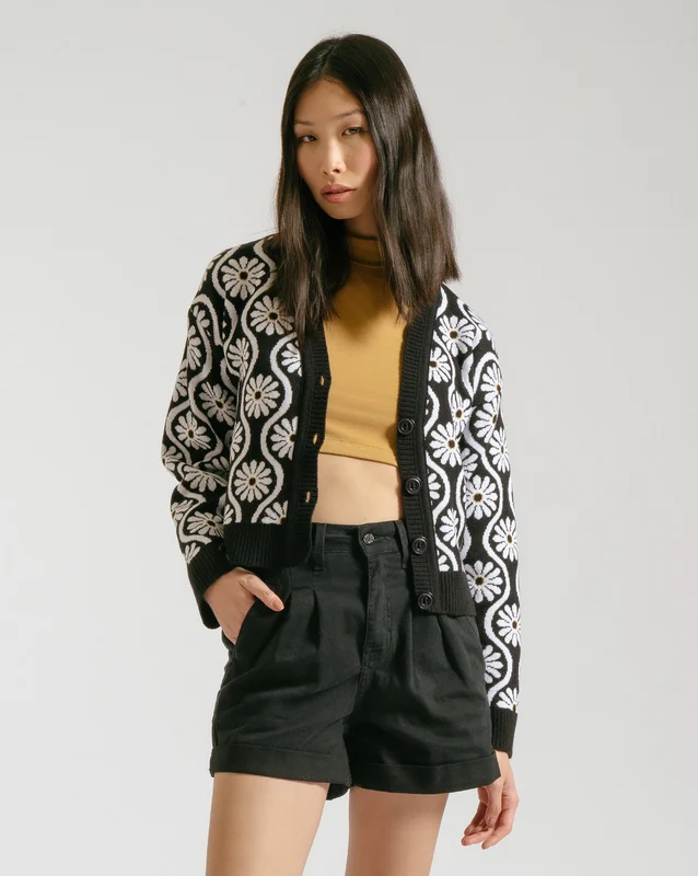 Tricot Volcom Daizy Lady Preto P / Preto