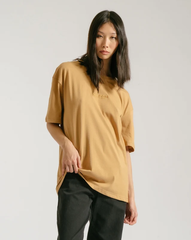 Camiseta Volcom On Repeat Caramelo M / Bege