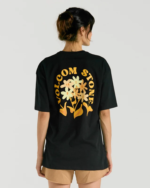 Camiseta Volcom Garden Preta M / Preto