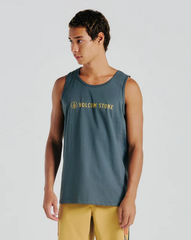 Regata Volcom Head Me Up Grafite P / Cinza