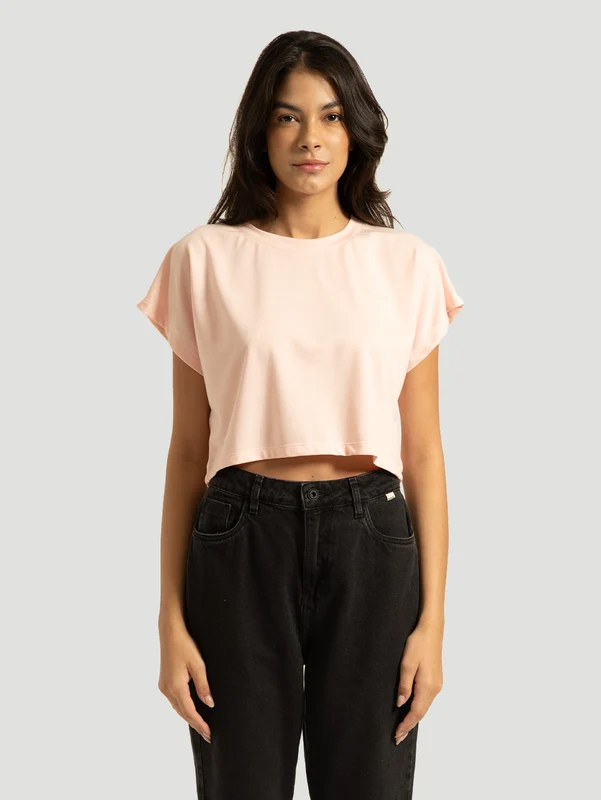 Cropped Hurley Lounge Rosa GG / Rosa