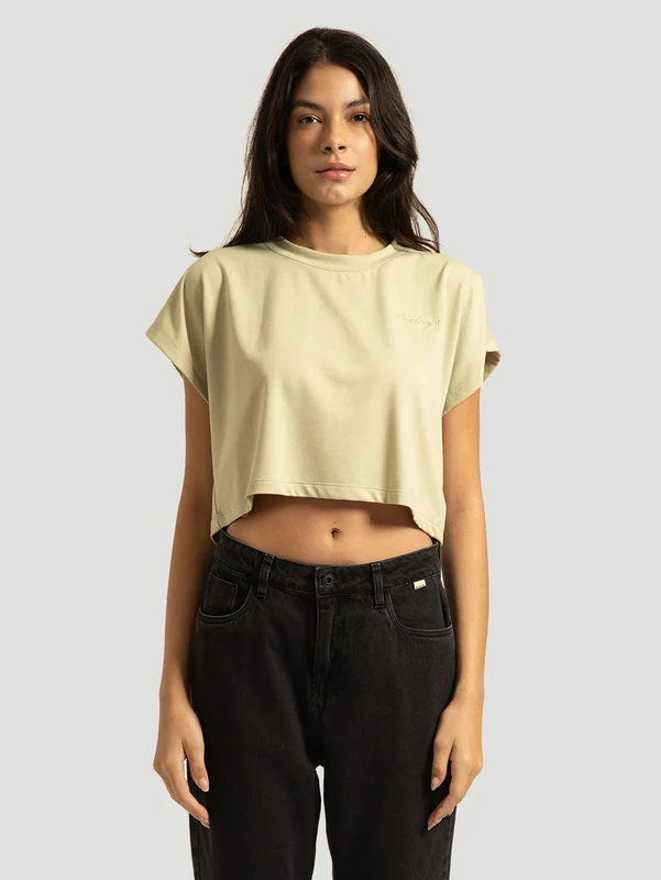 Cropped Hurley Lounge Verde P / Verde