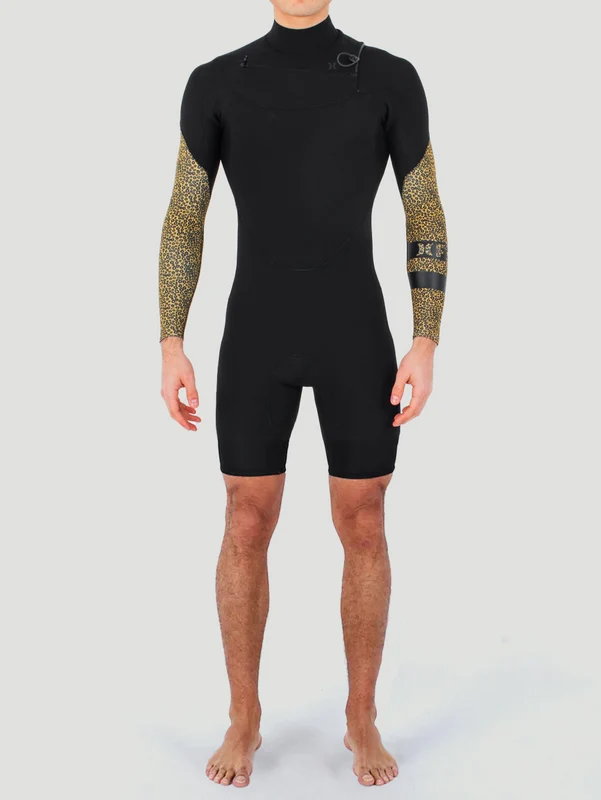 Short John Hurley Air Toledo 2/2mm SS Fullsuit G / PRETO