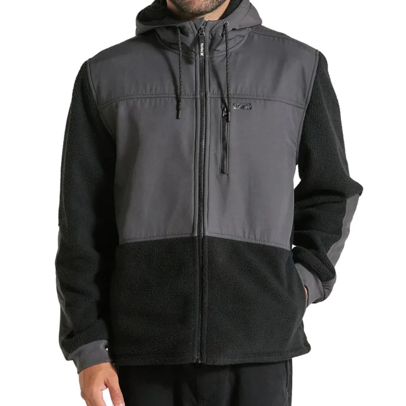 Jaqueta Sherpa Hurley Timberland Burrito Preta