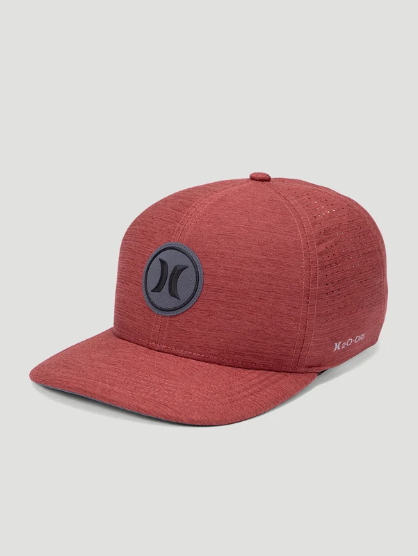 Boné Hurley Circle 3D Mescla Vermelho UN / MESCLA VERMELHO