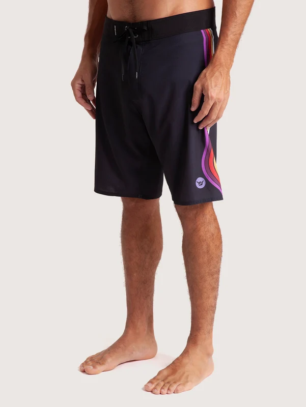 Boardshort Hang Loose Liquify 20'' Preto 46 / PRETO