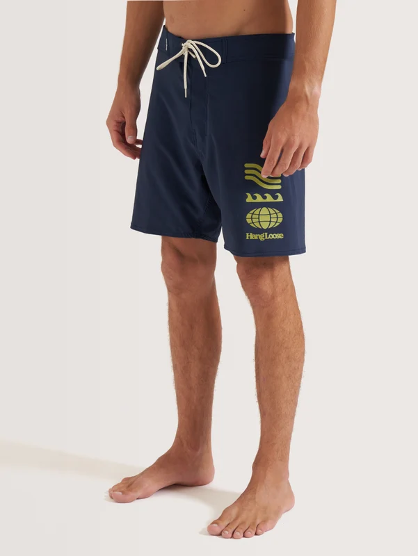 Boardshort Hang Loose Indie 18'' Marinho 40 / MARINHO