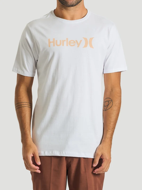 Camiseta Hurley O&O Solid Branco M / Branco