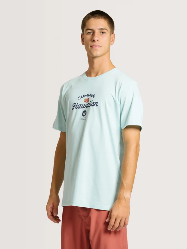 Camiseta Hang Loose Summer Azul M / Azul