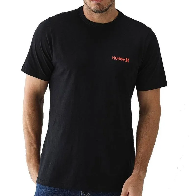 Camiseta Hurley Originals SM25 Masculina Preto GG / preto