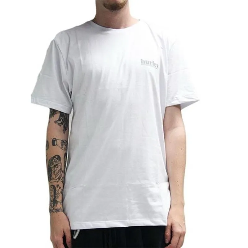 Camiseta Hurley Puff SM25 Masculina Branco M / branco