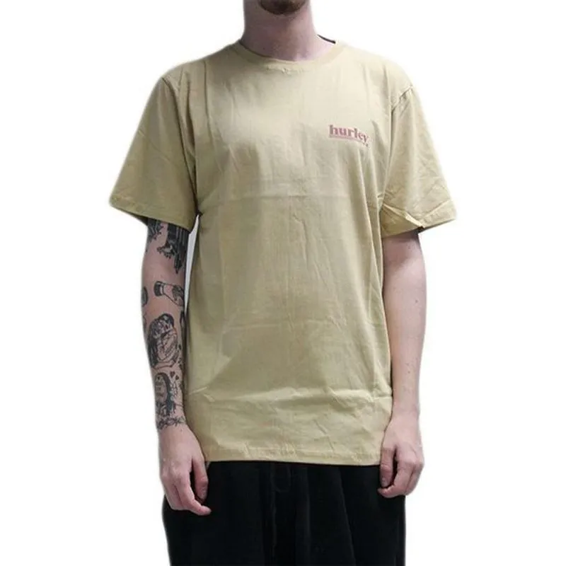 Camiseta Hurley Puff SM25 Masculina Bege P / begê