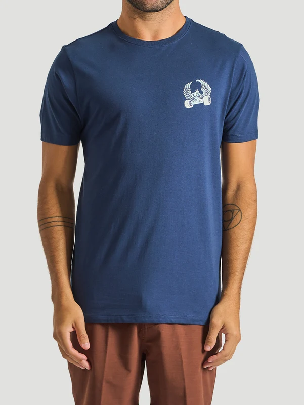 Camiseta Hurley Hard Wings Marinho GG / MARINHO