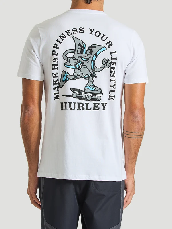 Camiseta Hurley Make Branco M / Branco