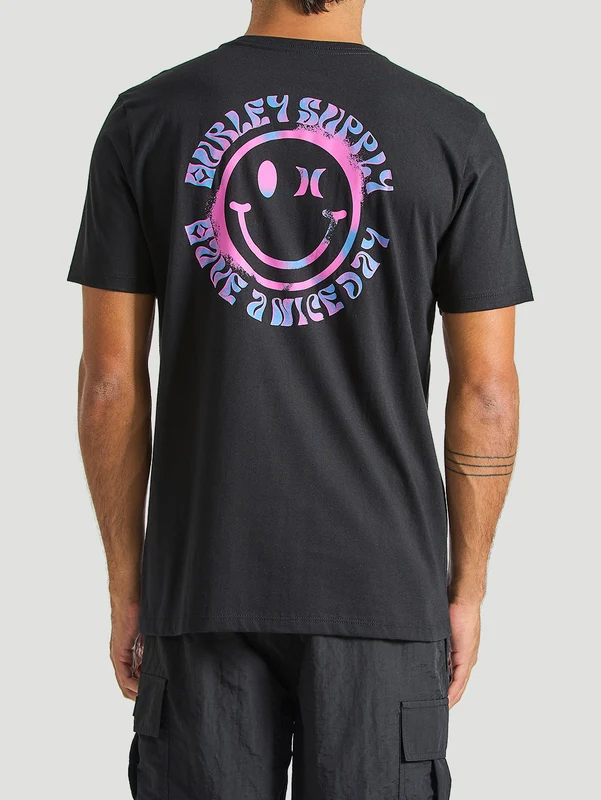 Camiseta Hurley Dirty Smile Preto M / PRETO