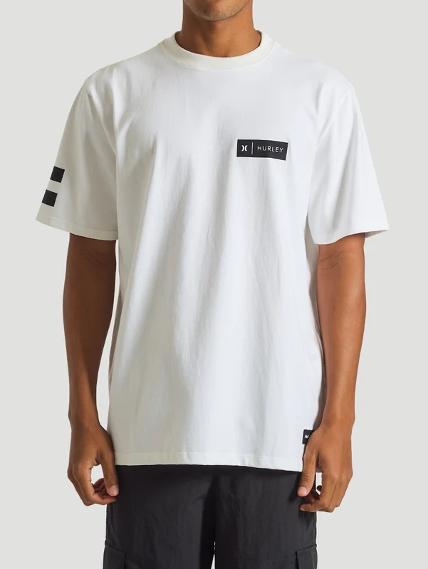 Camiseta Especial Hurley BP Brand Branco M / Branco
