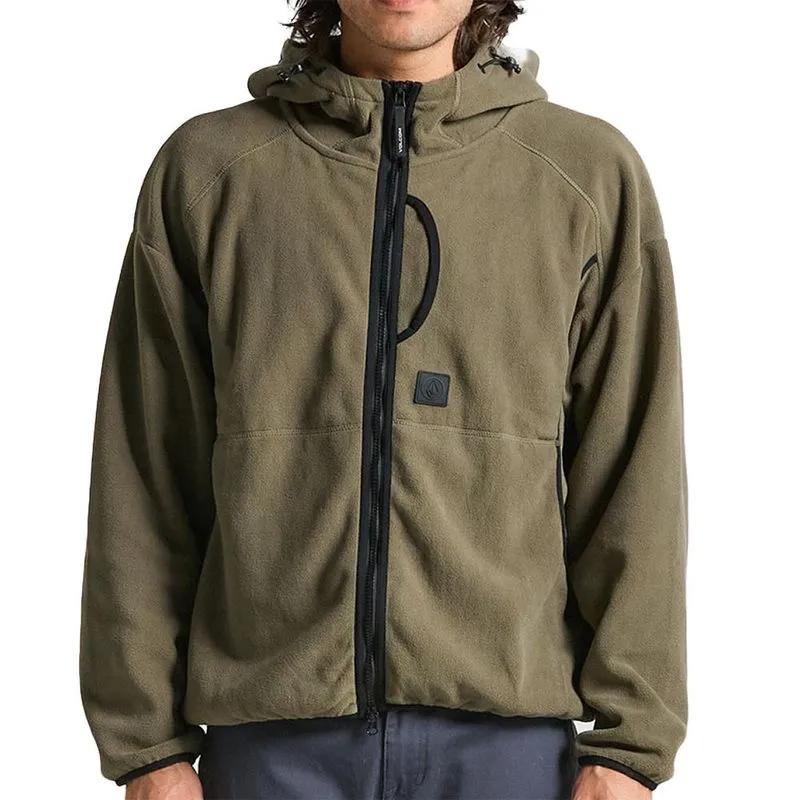 Moletom Volcom Aberto Nomaa Zip WT25 Masculina Wintermoss G / verde