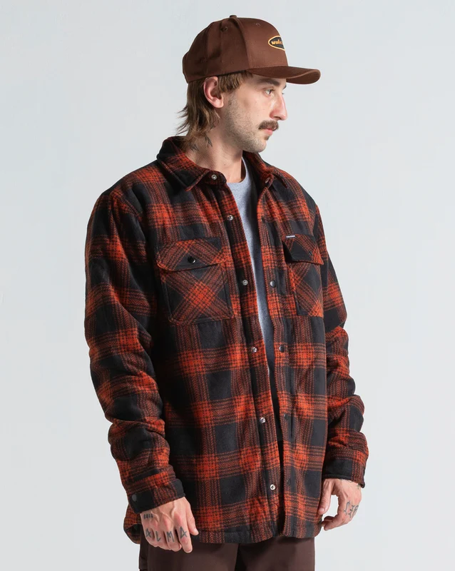 Jaqueta Volcom Bowered Burnt Sienna M / Vermelho